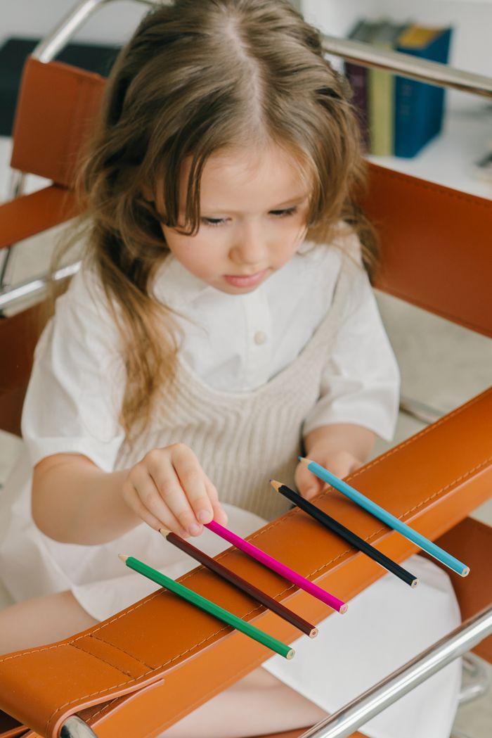 An ABA therapist working one-on-one with a child